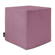 Qubik Plum Smoothie Pouf-40x40 cm
