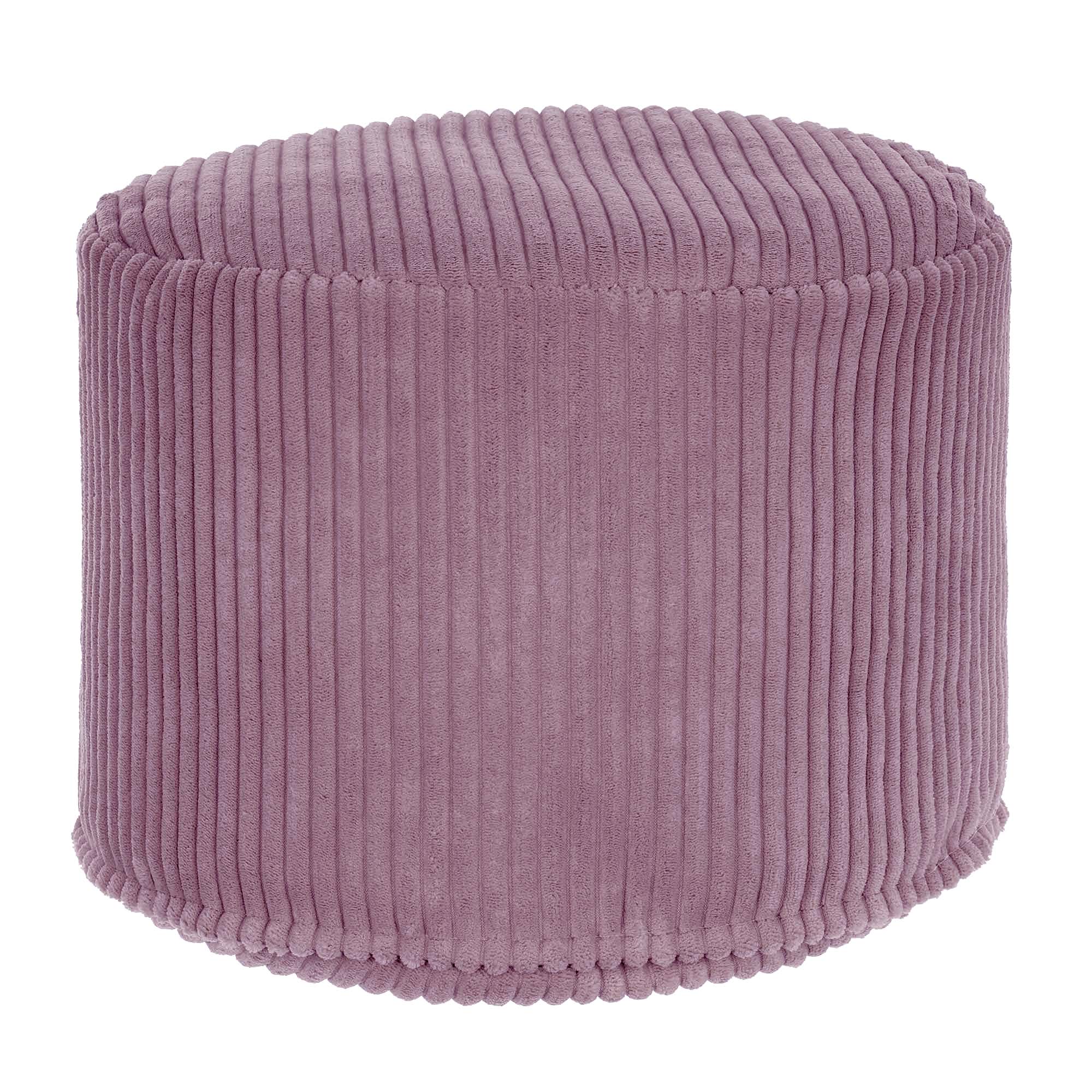 Puf okrągły podnóżek Lincoln Plum Smoothie-M