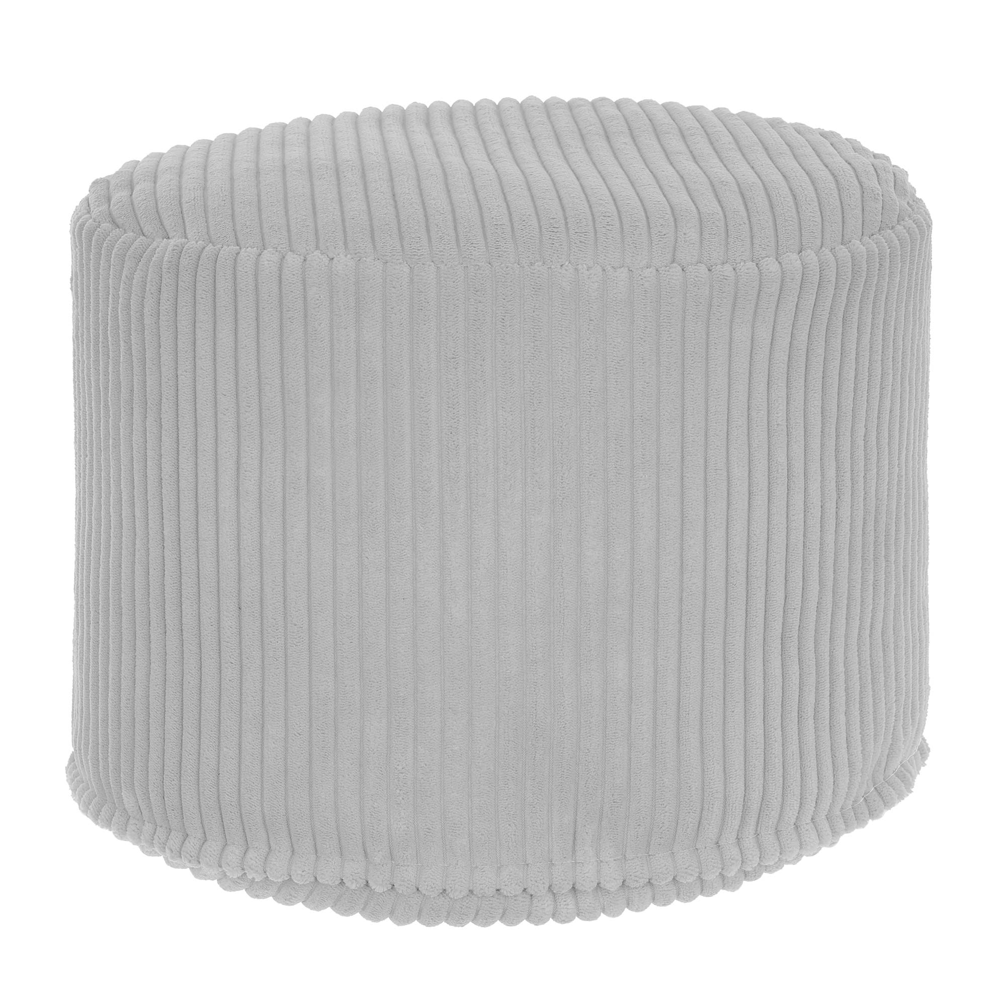 Kulatý puf podnožka Lincoln Cool Gray-M
