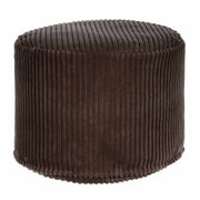 Puf kulatý podnožka Lincoln Dark Chocolate-M