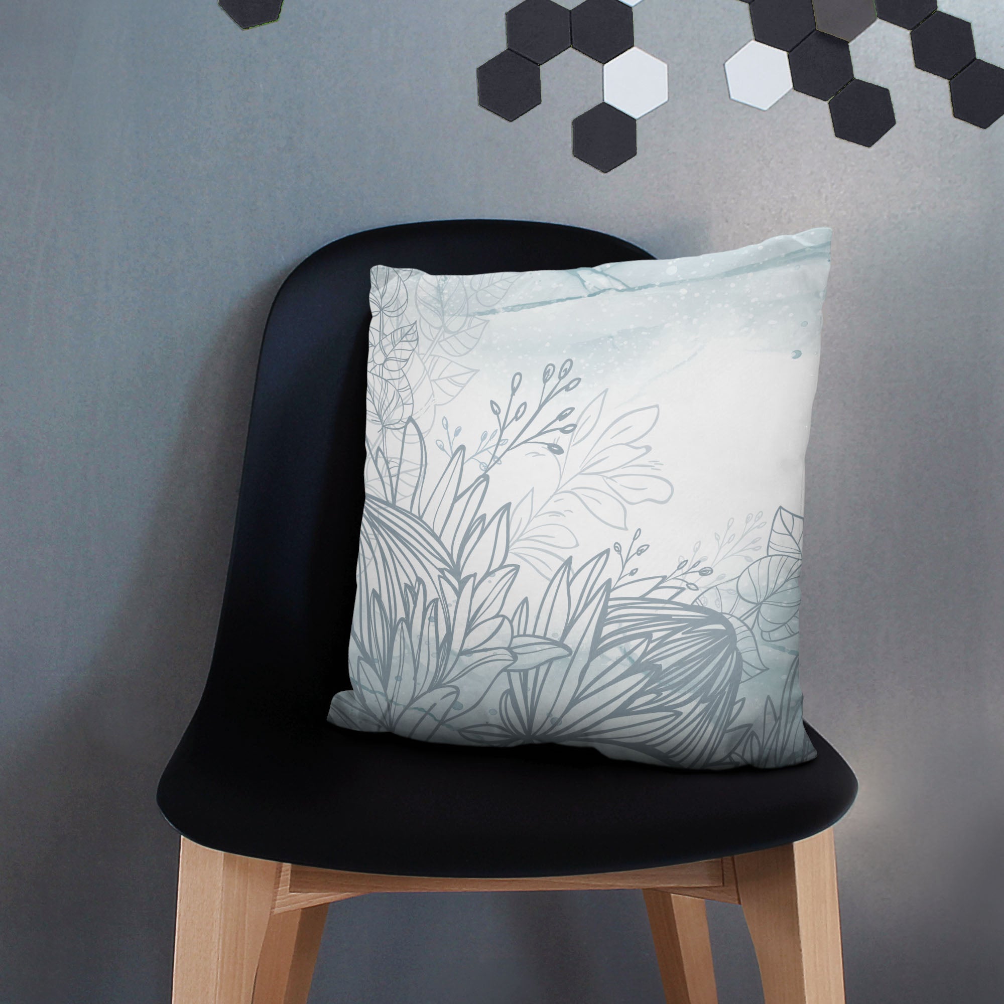 Protea Luxury-Velvet Pillow
