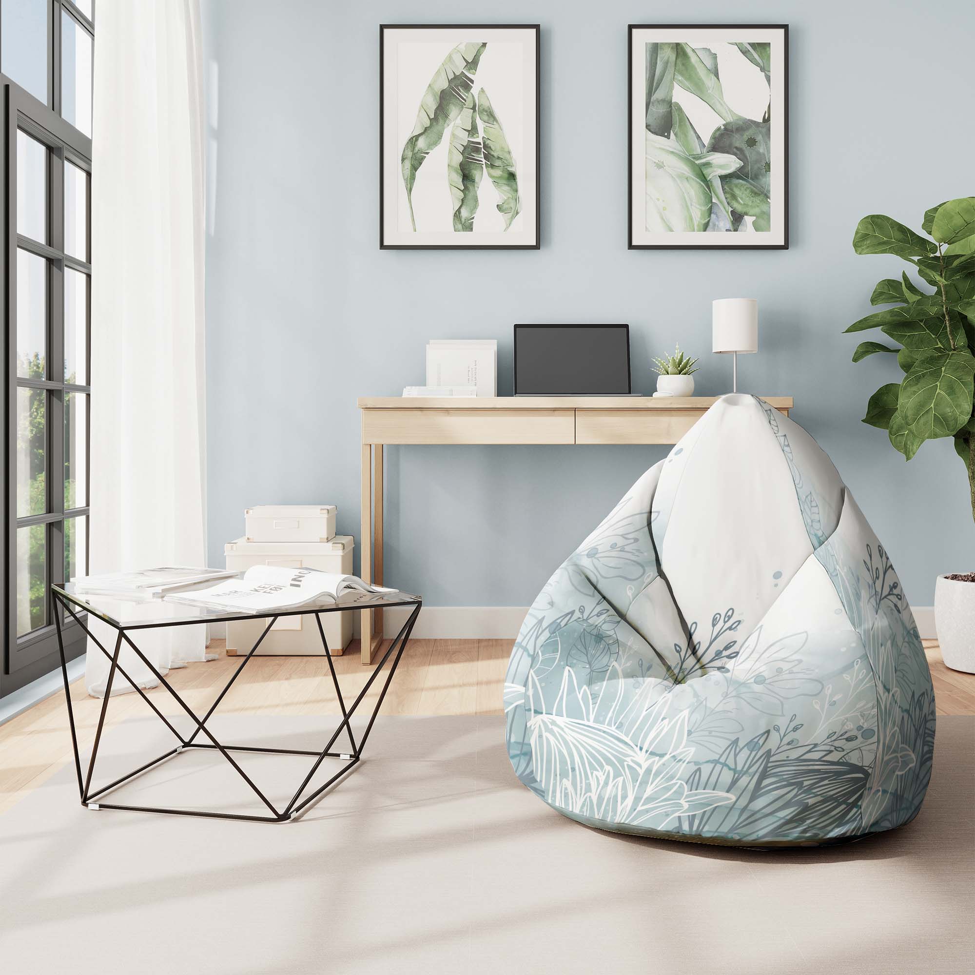 Puf Pearshape Protea Luxury-S-Velvet