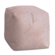 Puf Cube Silberrosa