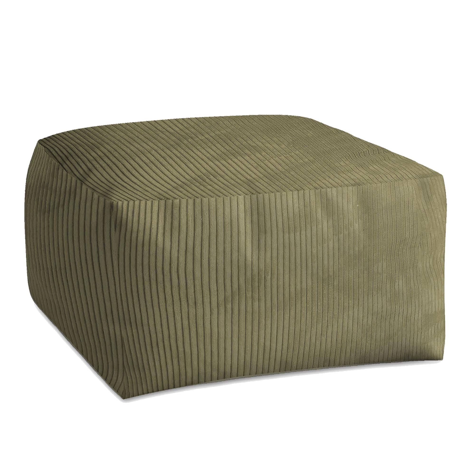 Puf Comfort Dunkles Olive