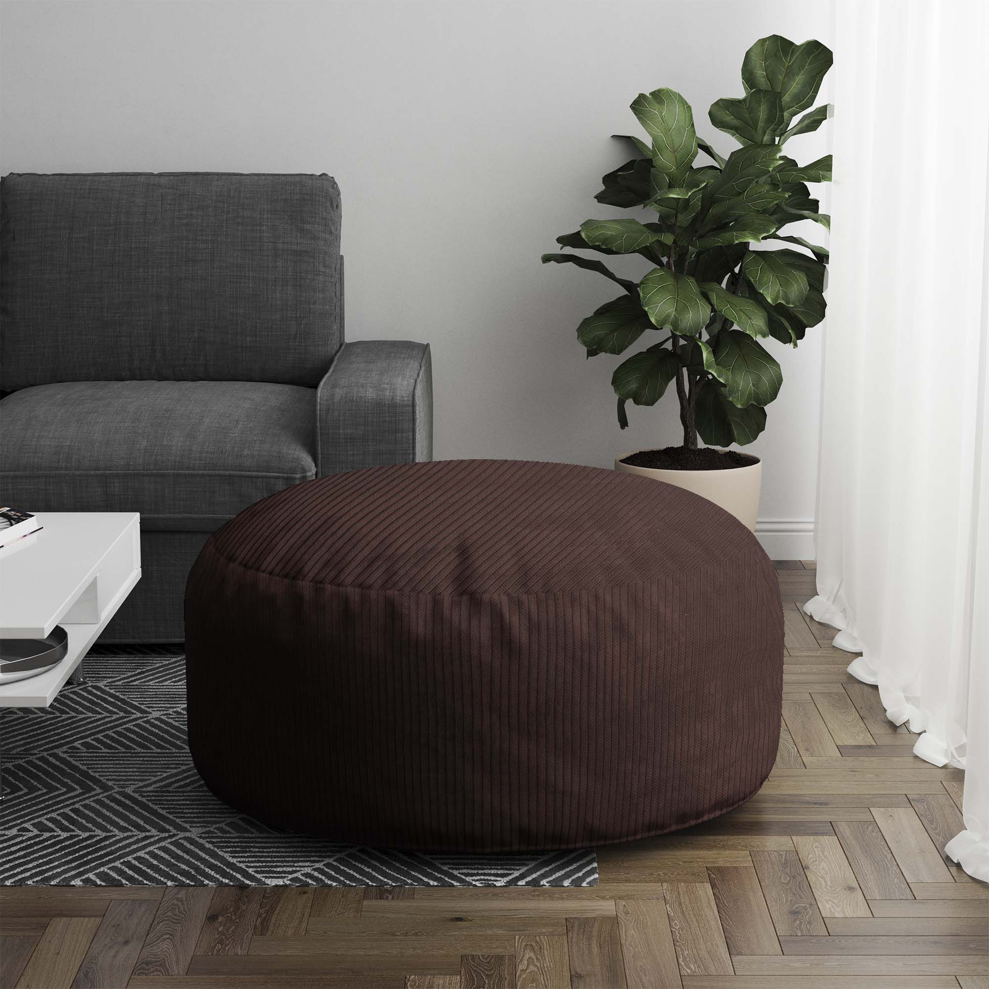 Puf Roller Dark Chocolate
