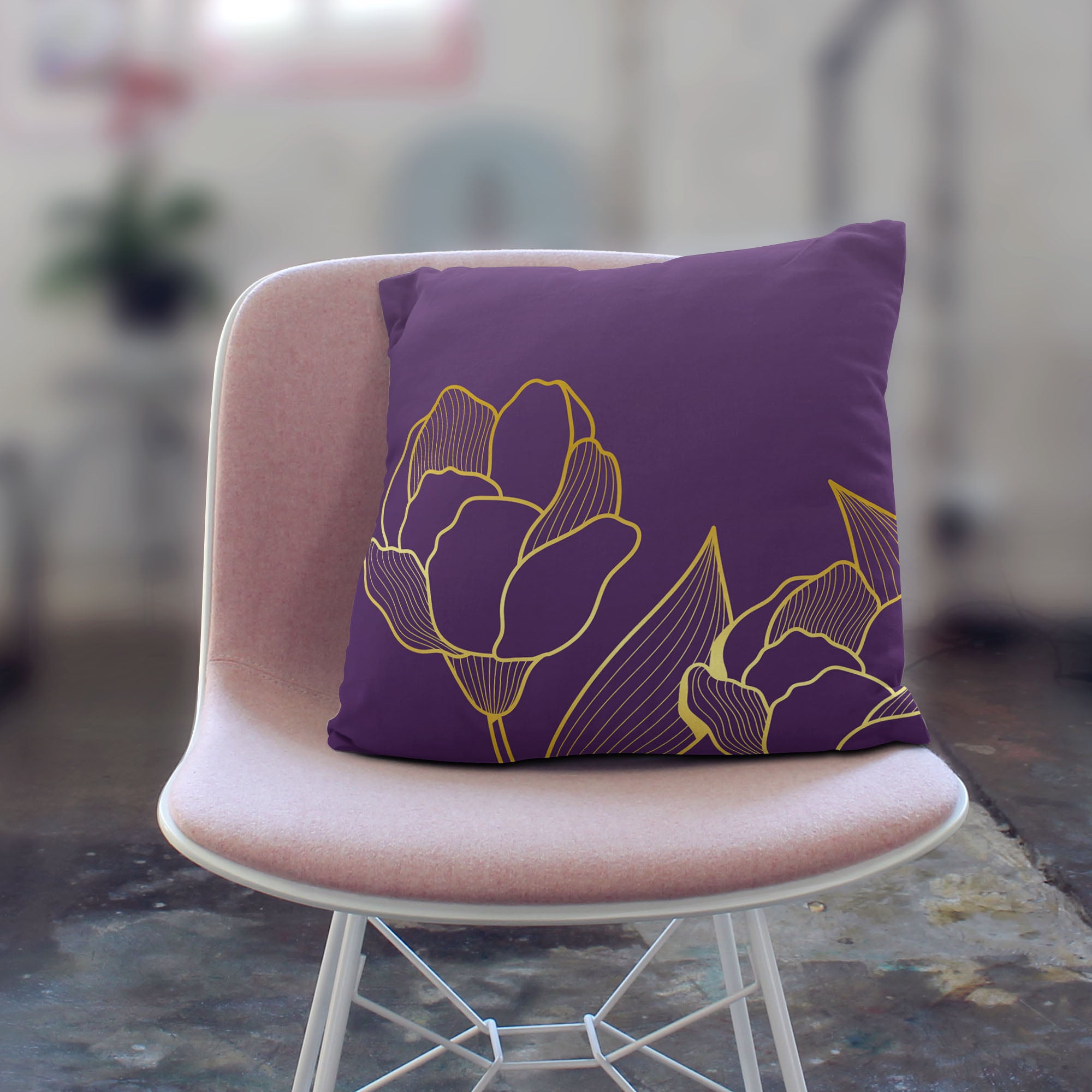 Purple Amazing-Panama Pillow