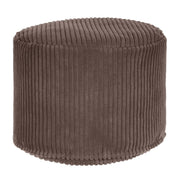 Okrúhly puf podnožka Lincoln Roasted Cocoa-M