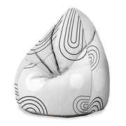 Puf Pearshape Skandinávský Abstraktní-Oxford