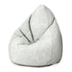 Pearshape Pouf Scandinavian Green-Velvet