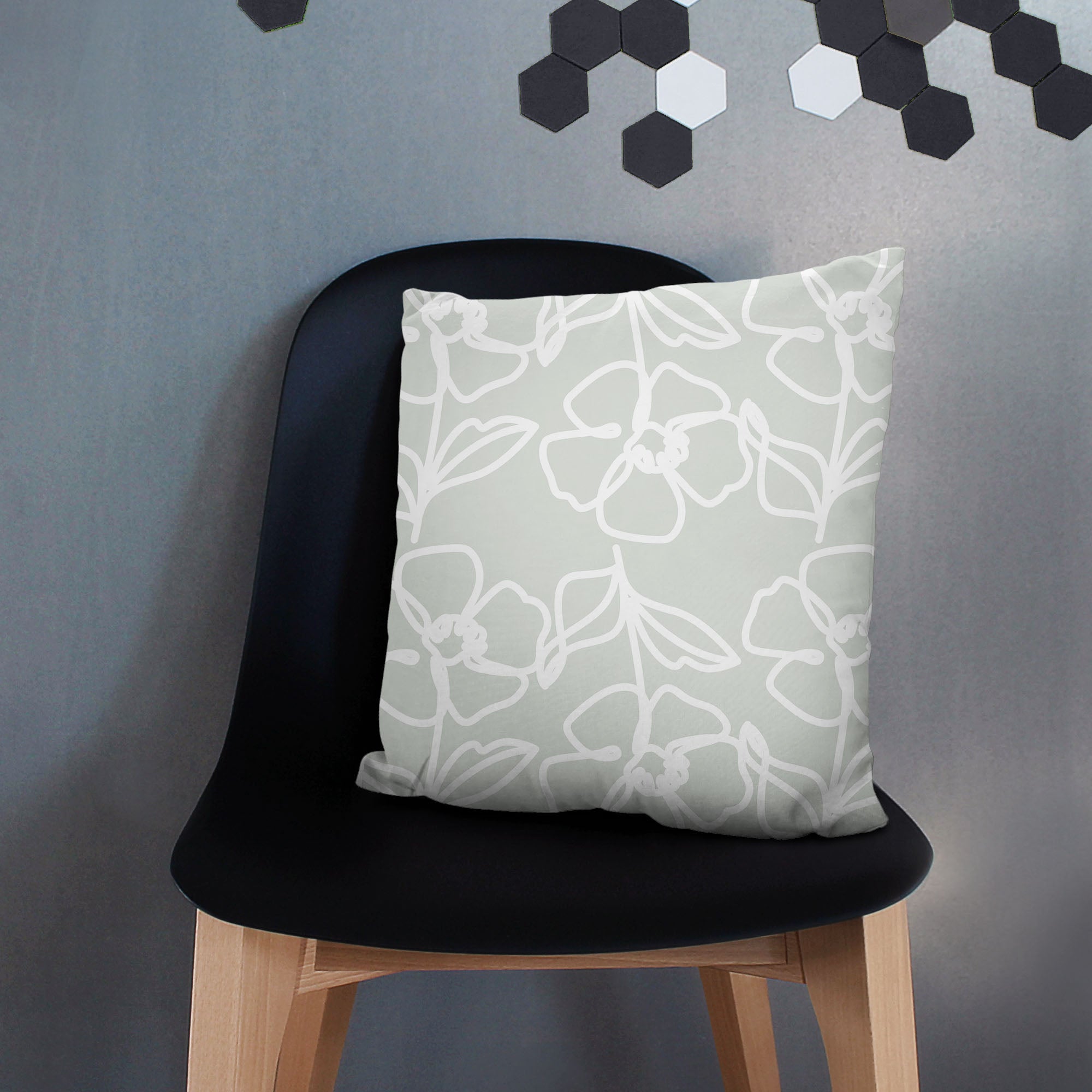 Poduszka Scandinavian Green-Velvet