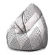 Pearshape Pouf Silent Scandinavian-Velvet