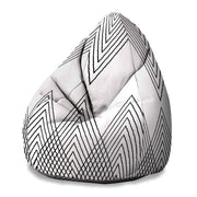 Pearshape Pouf Silent Scandinavian-Oxford