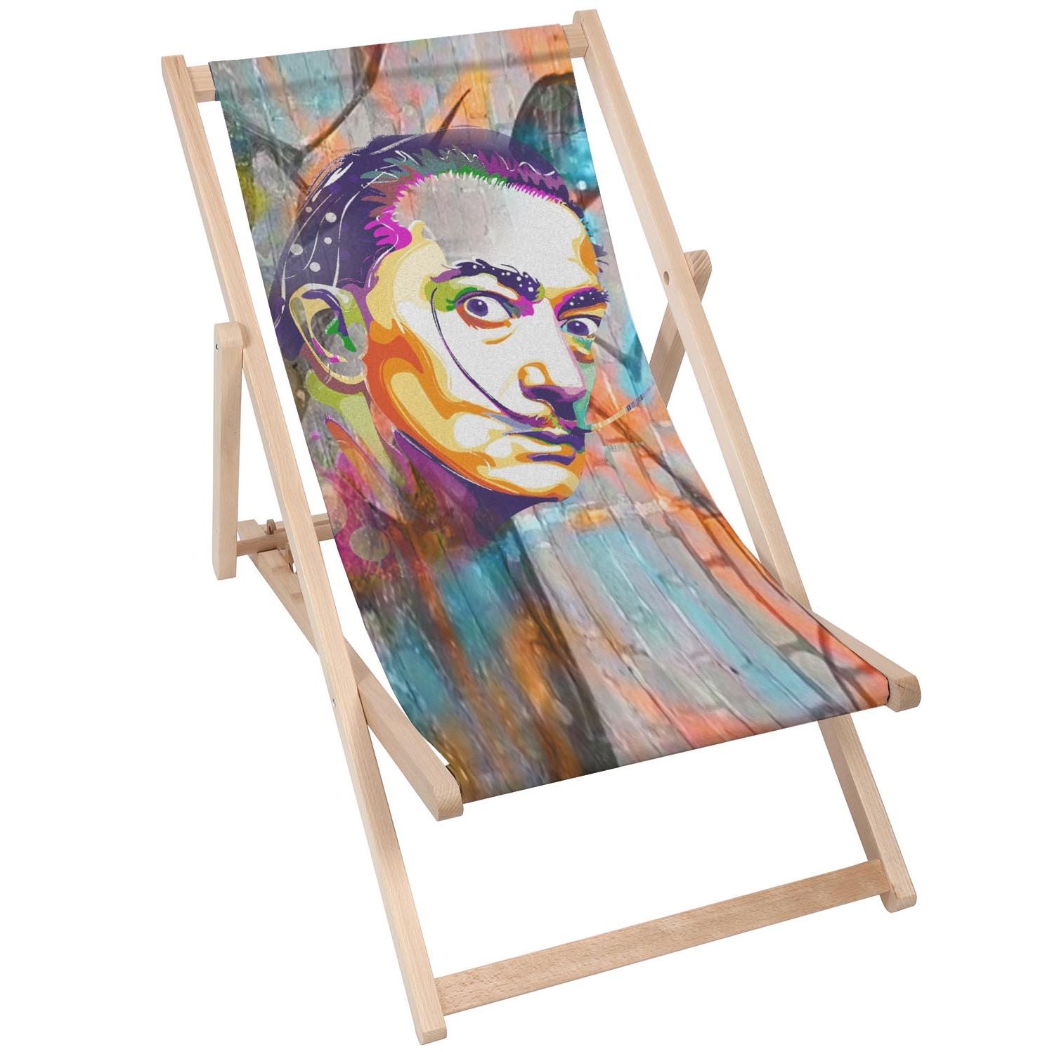 Stolik drewniany Dali Colourful-30x40 CM