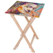 Dřevěný stolek Dali Colourful