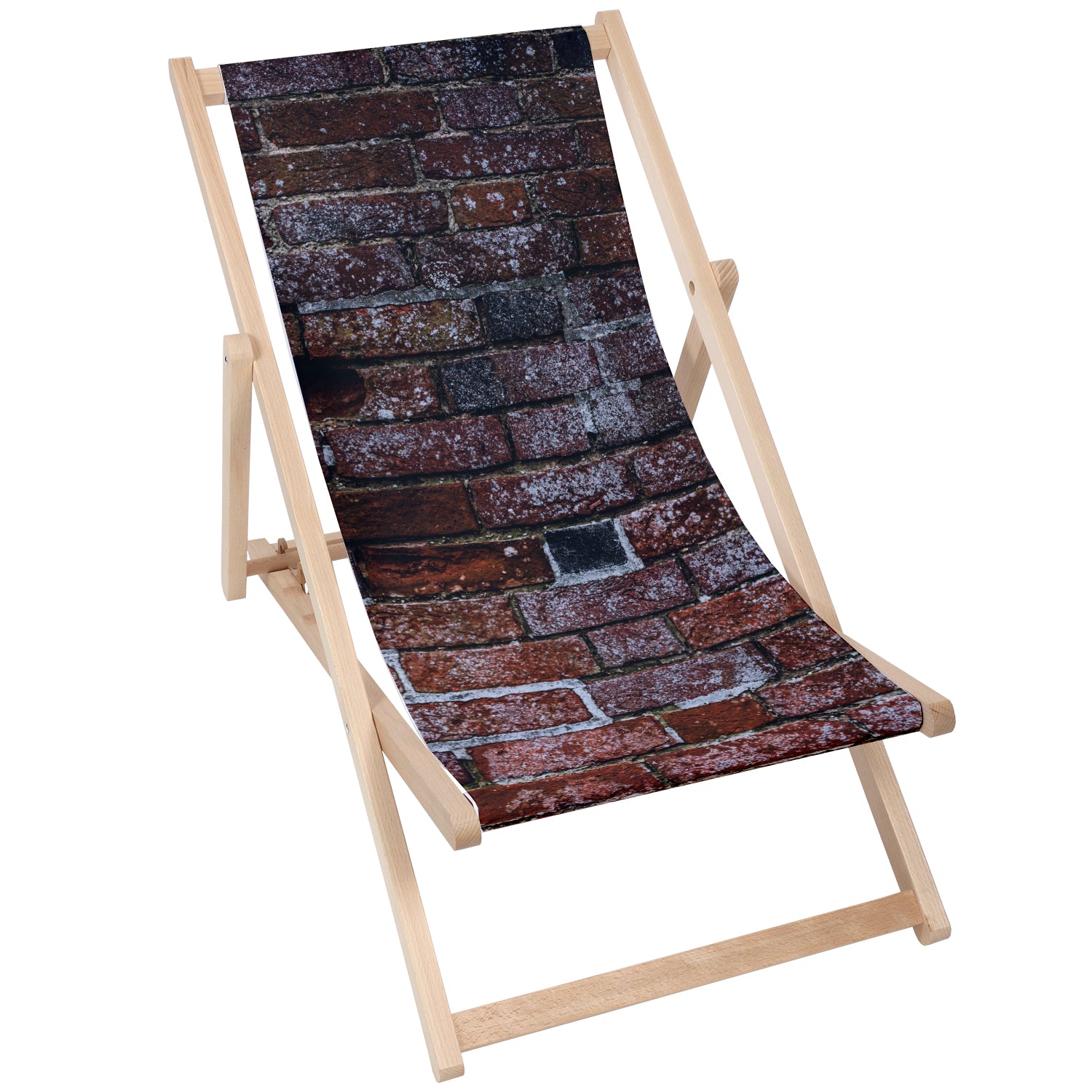 Dřevěný stolek Dark Brick 30x40 CM