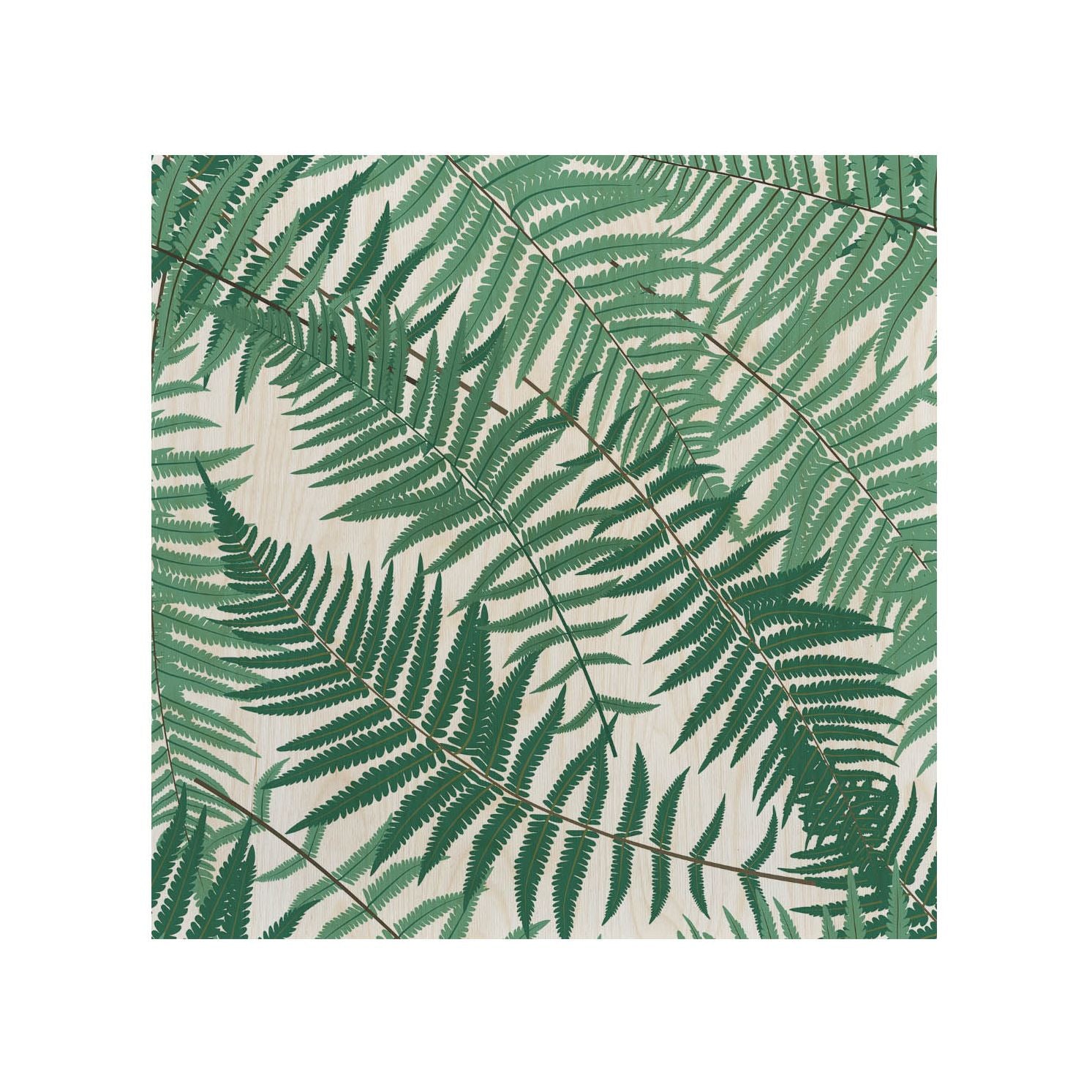 Stolik drewniany Fern Leaf-50x50 CM