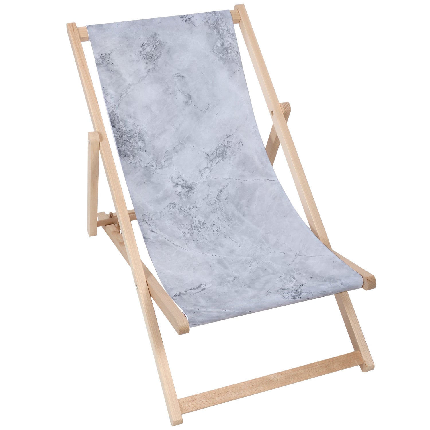 Dřevěný stolek Gray Marble-30x40 CM