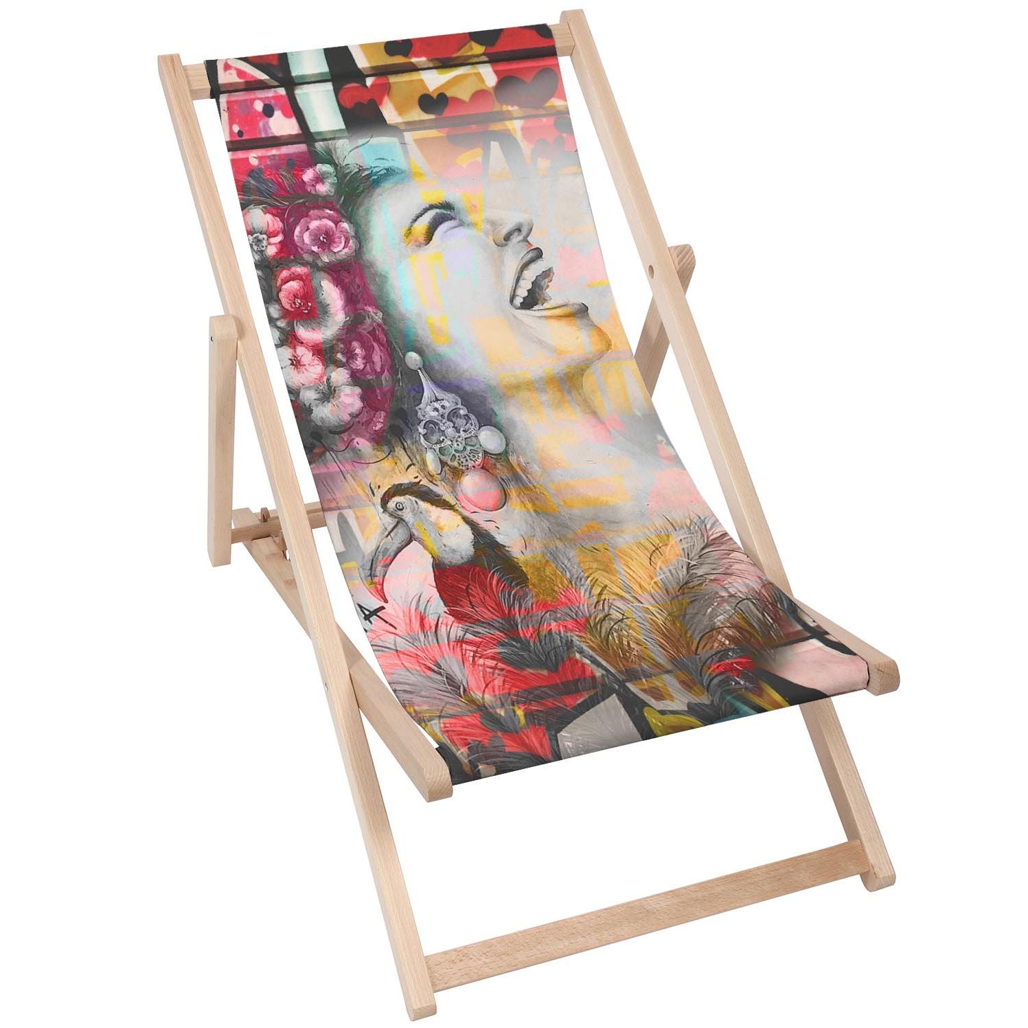 Happiness Wooden Table-50x50 CM