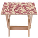 Wooden Table Monochrome Flowers-30x40 CM