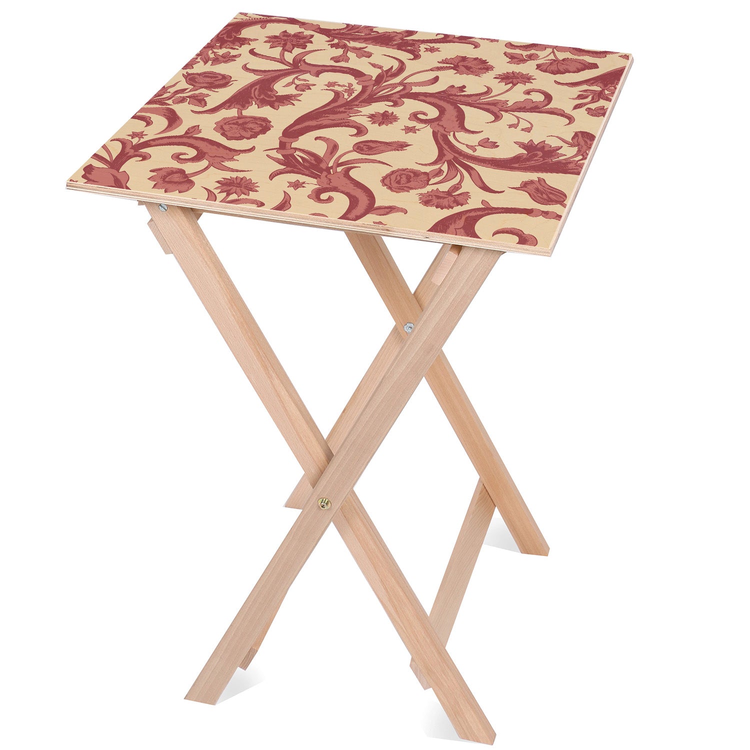 Wooden Table Monochrome Flowers-30x40 CM