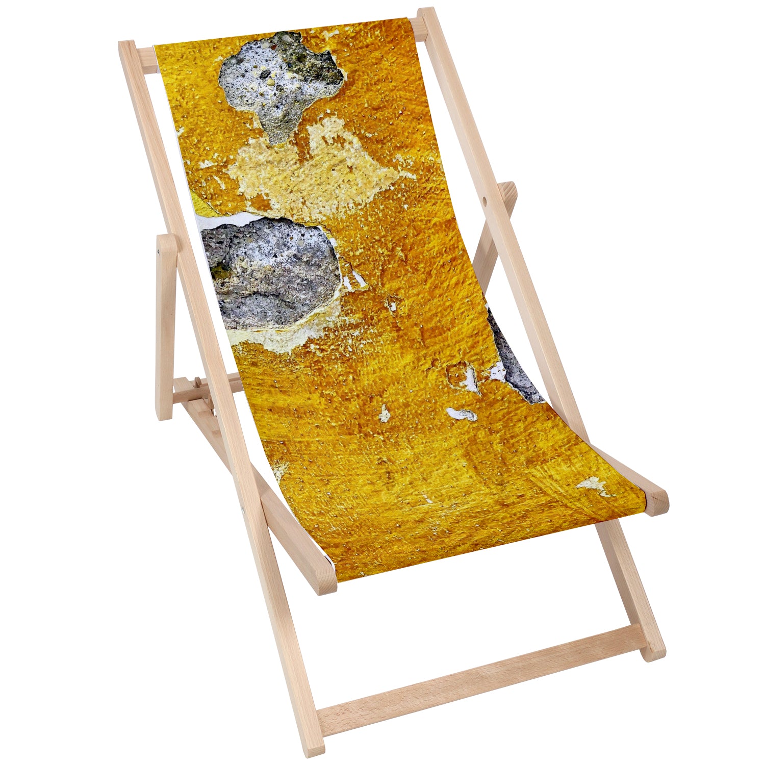 Dřevěný stolek Orange Wall-50x50 CM