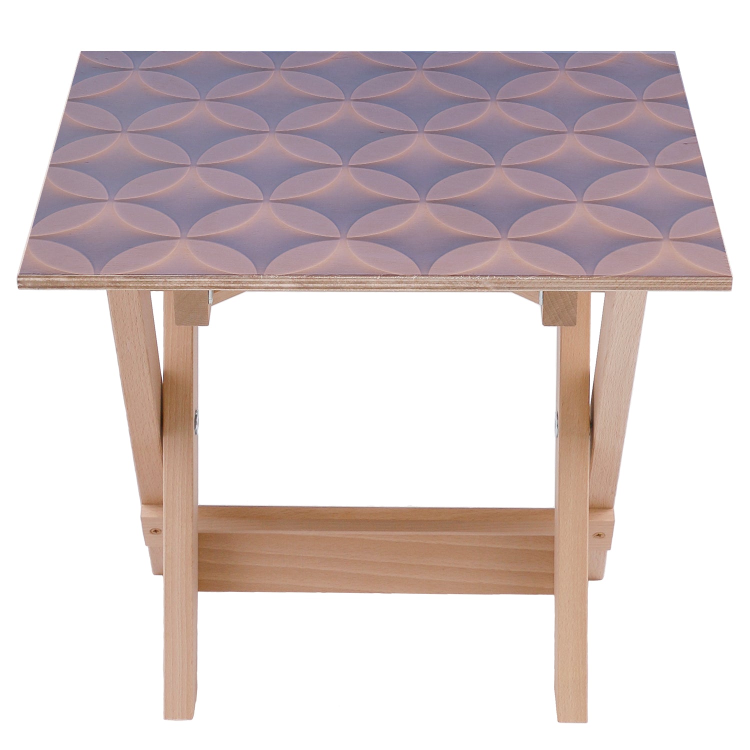 Drevený stolík Pattern-30x40 CM