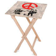Wooden Table Peace Soldiers-30x40 CM
