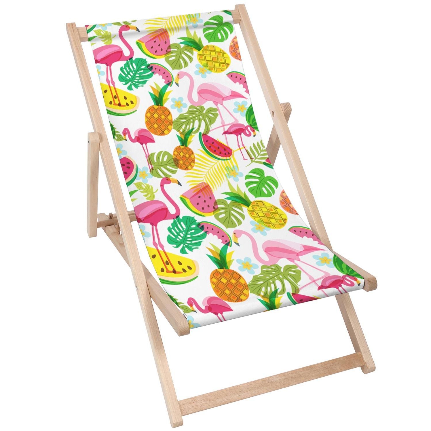 Wooden Table Pink Flamingo-30x40 CM