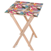 Wooden Table Feathers on the Paint-30x40 CM