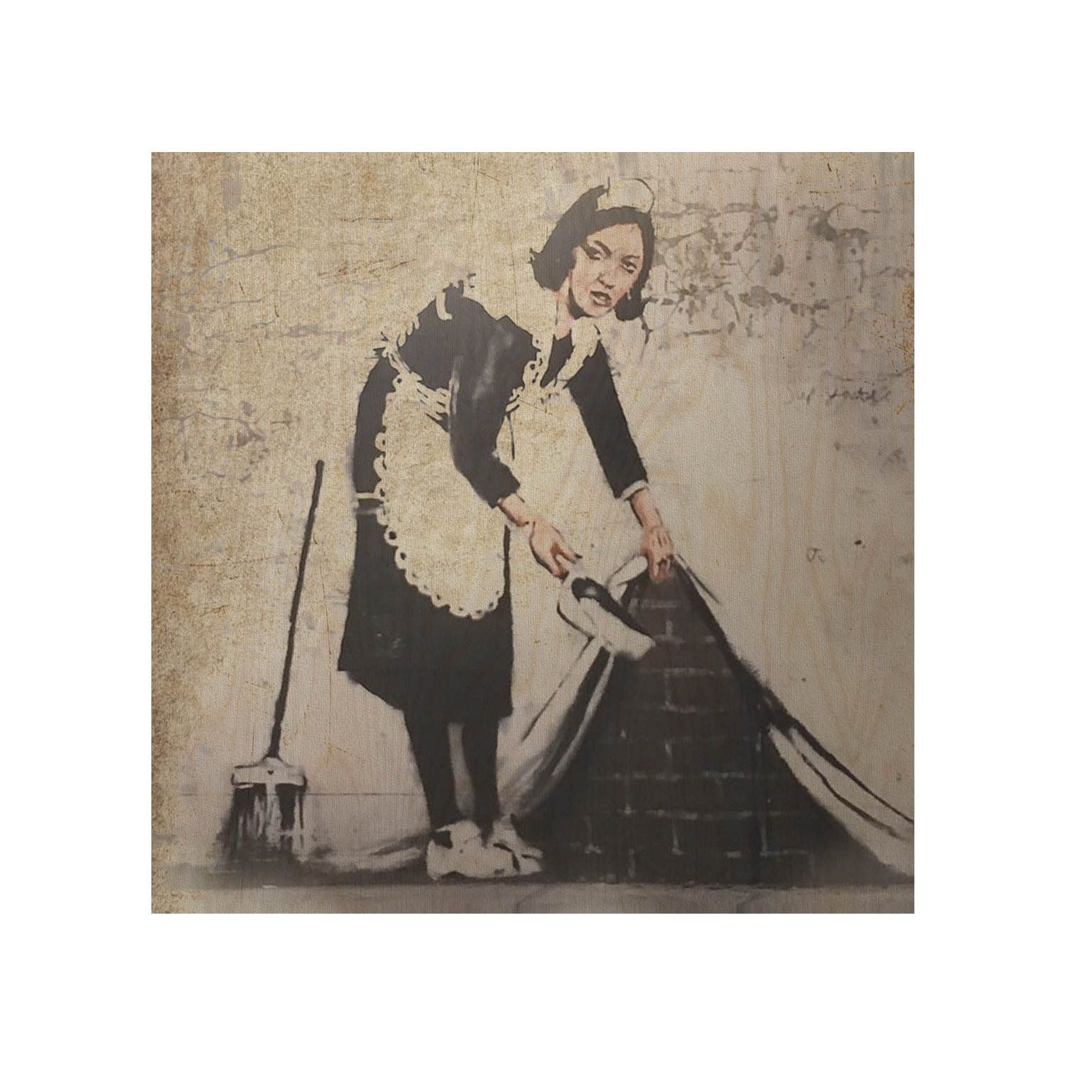 Drevený stolík The Maid-30x40 CM