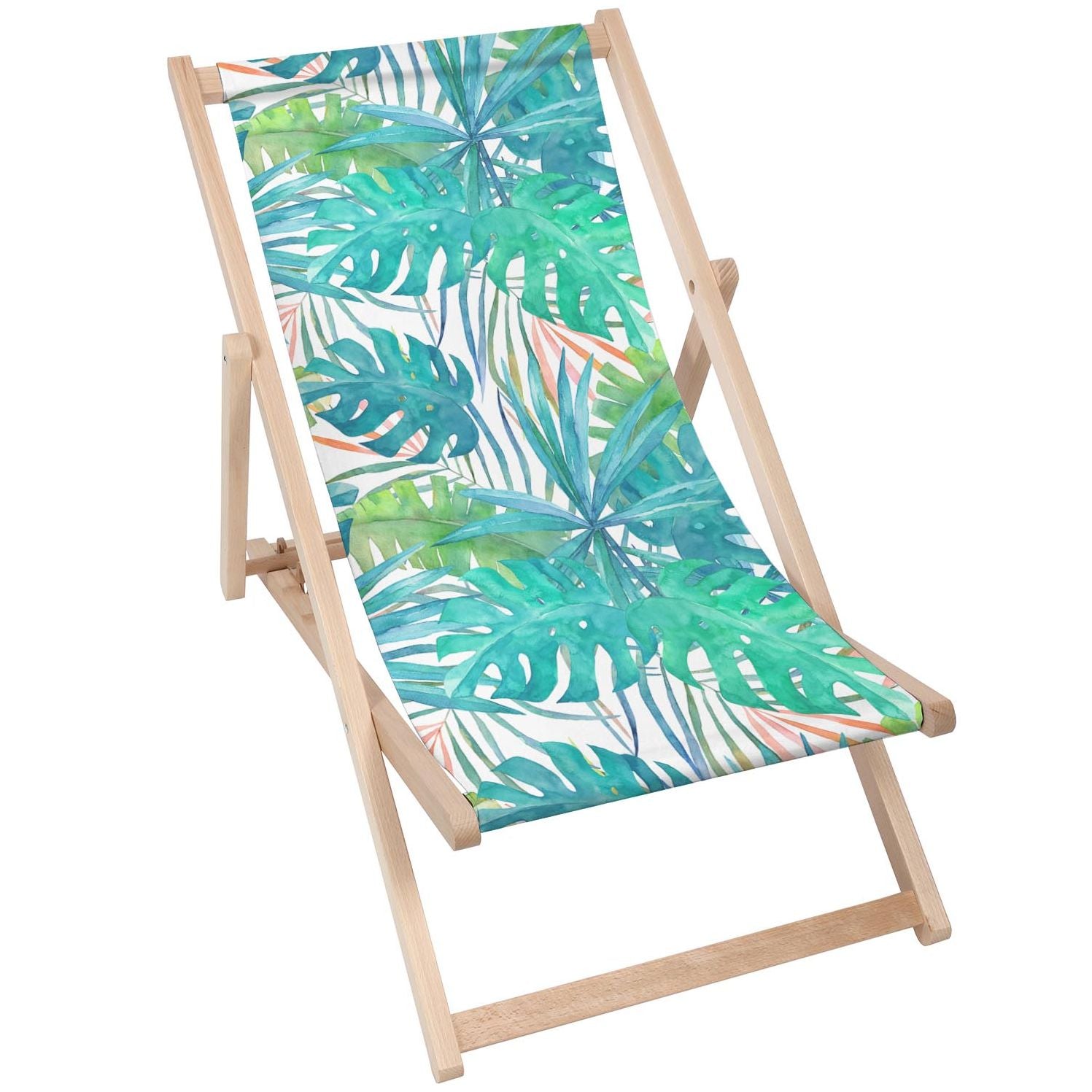 Holztisch Watercolor Leaves-30x40 CM