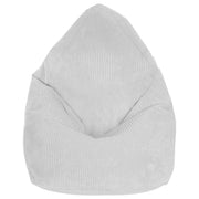 Sedací vak Pearshape Lincoln Storm Gray