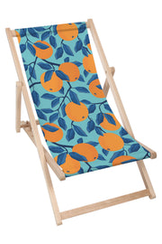 Dřevěné lehátko Tropical Oranges