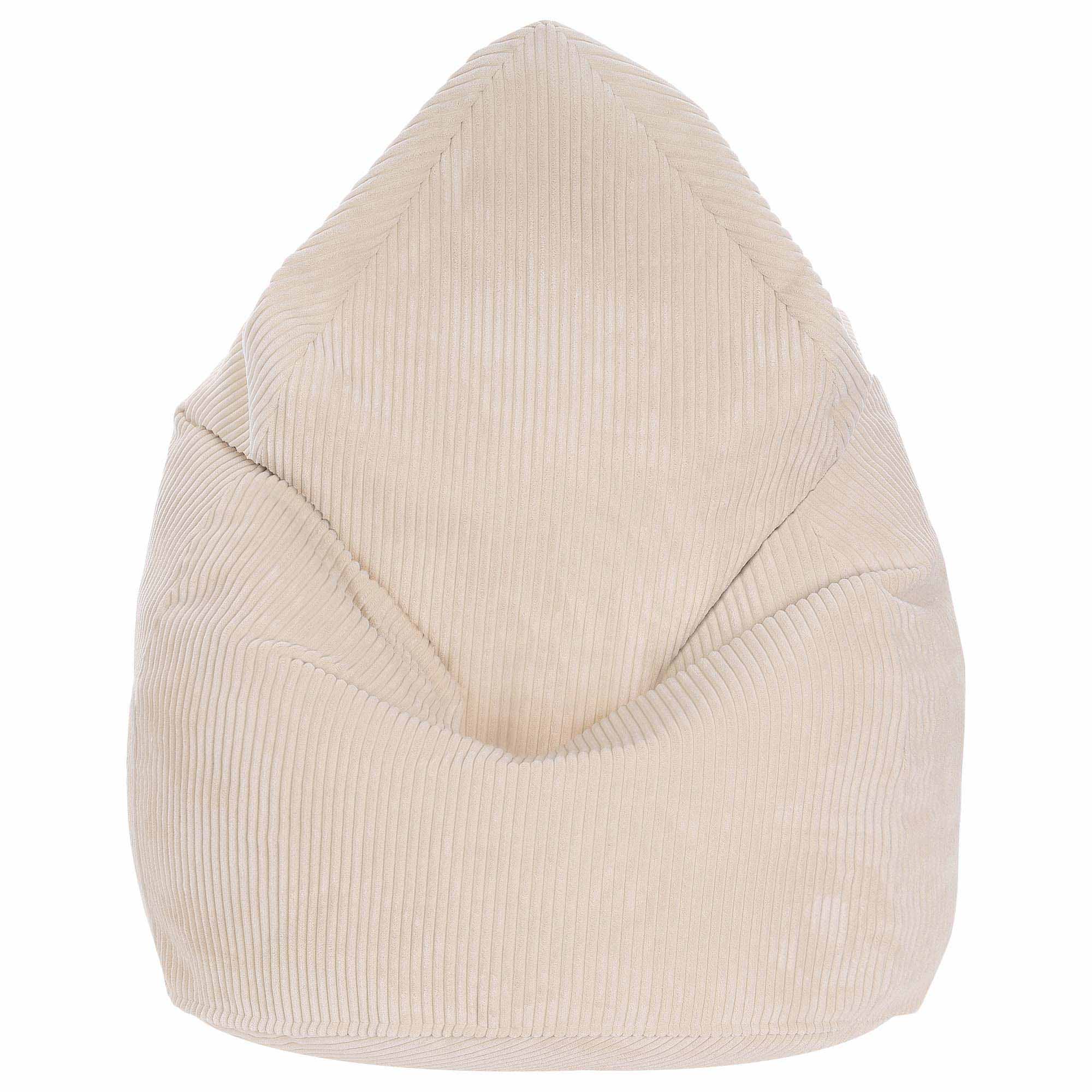 Sedací vak Pearshape Lincoln Vanilla Ice-S