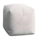 Puf Cube Biela holubica