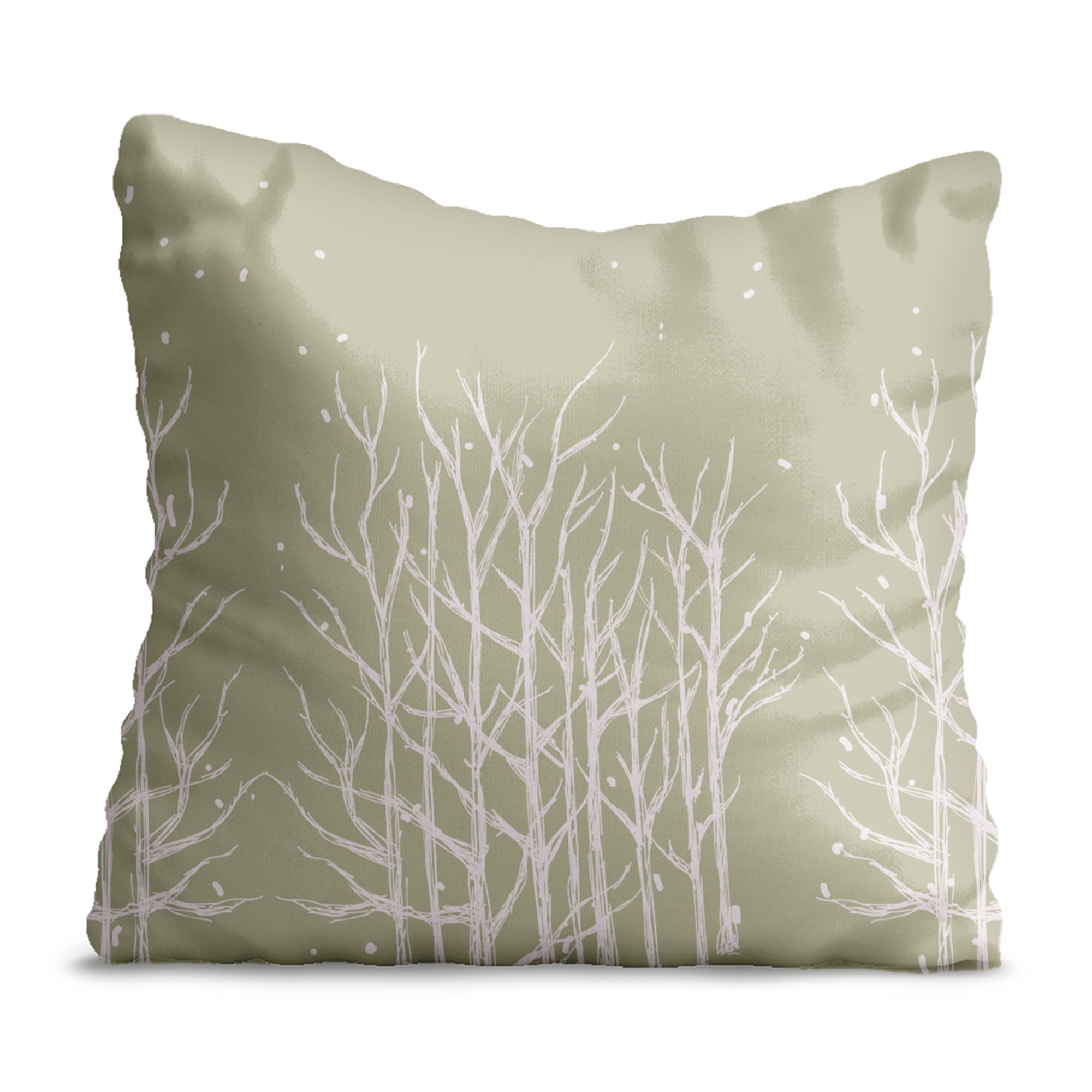 Poduszka White Tree-Velvet