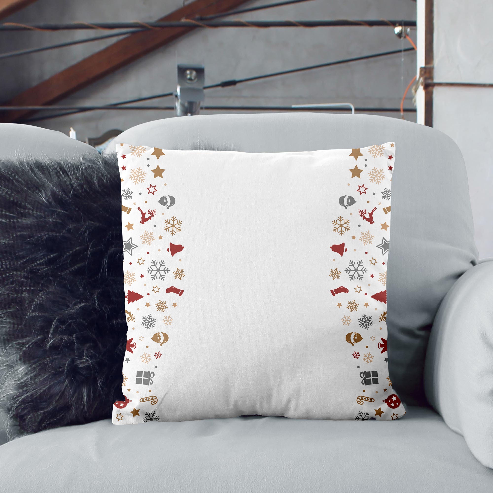 Xmas Wave Pillow