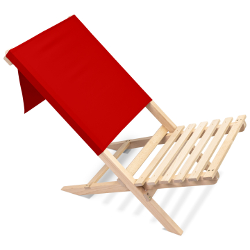 Skládací plážové křeslo Red