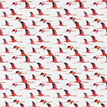 Látka Departing Flamingos