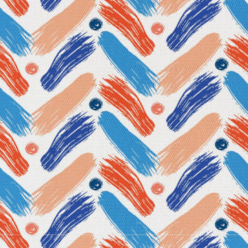 Látka Painted with a brush