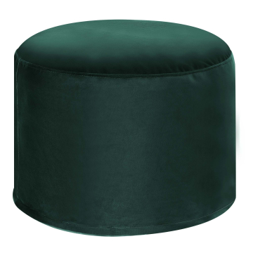 Sedací pytel okrouhlá podnožka Riviera Midnight Green