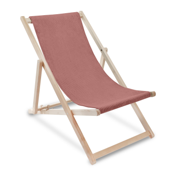 Dřevěné plážové lehátko Lincoln Ginger Spice