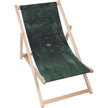 Dřevěné plážové lehátko Emerald
