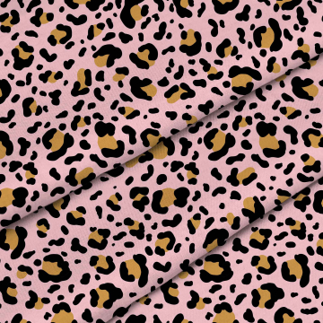 Látka Leopard Pink