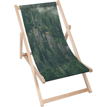 Dřevěné plážové lehátko Rain Forest