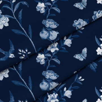 Látka Blue Botanical