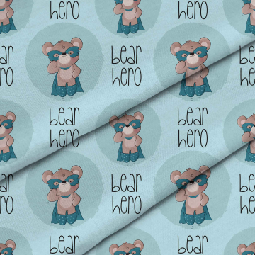Látka Bear Hero