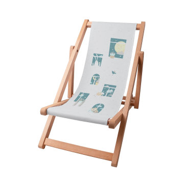 Dřevěné plážové lehátko Windows