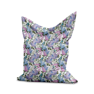 Sedací vak Pillow Birds in Flower
