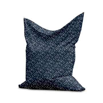 Sedací vak Pillow Navy Petal